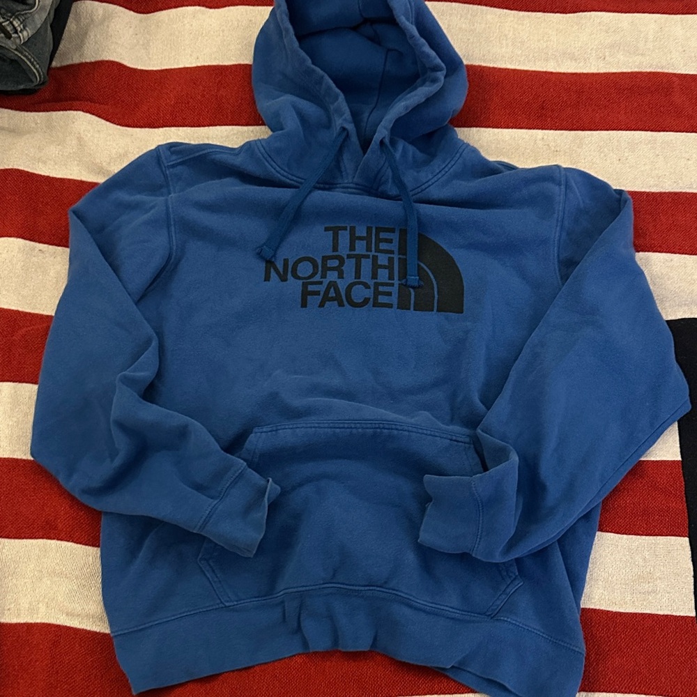 The North Face Men's Blue Pullover Hoodie
